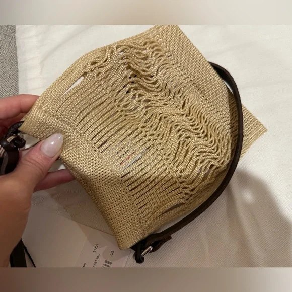 LEMAIRE MINI CROSSBODY FILT NET BAG - Picture 8 of 11